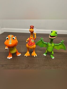 Lot 3 Jim Henson’s Learning Curve Dinosaur Train Interactive TESTED & WORKING